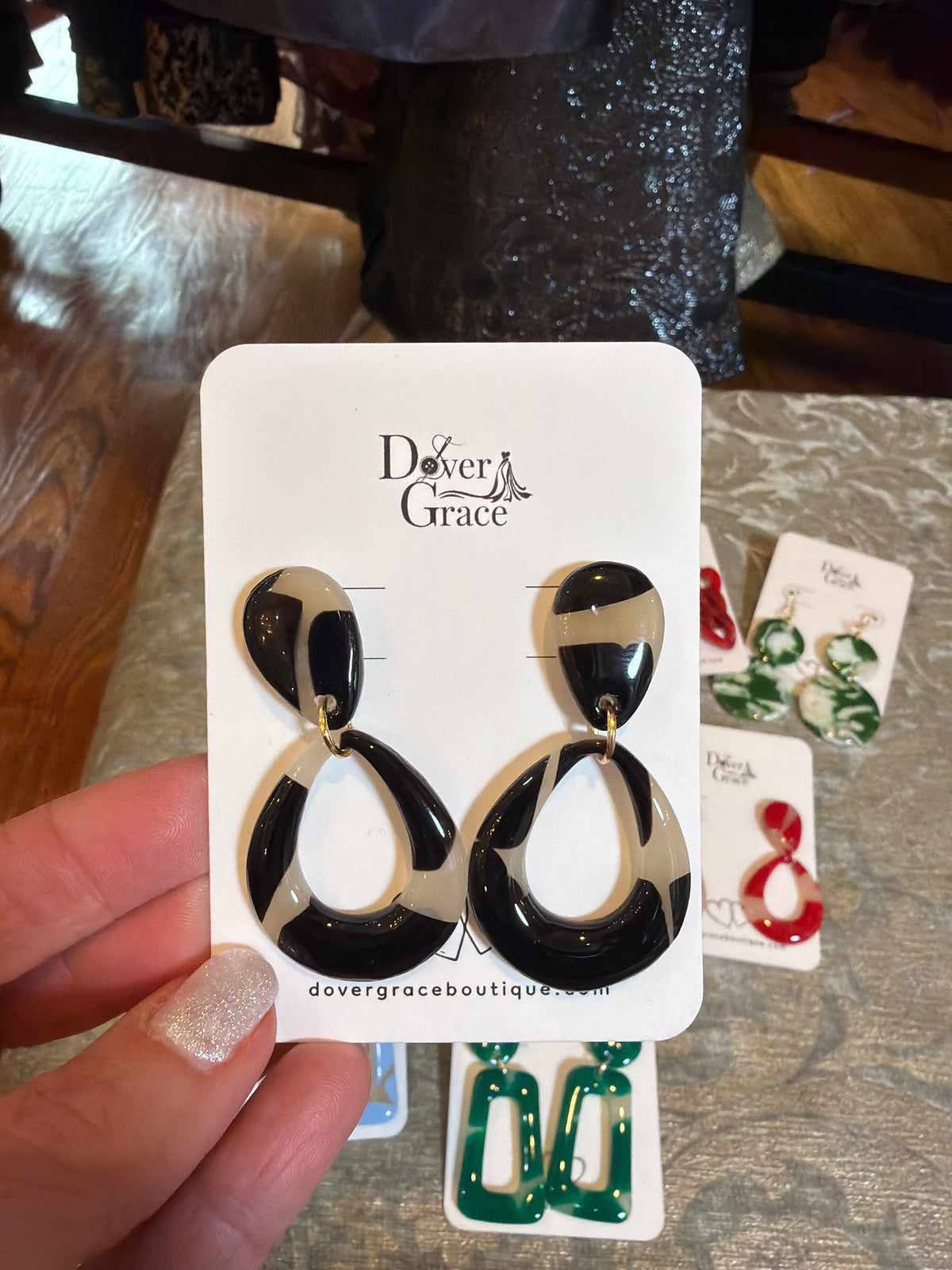 Raven Dangle Earrings