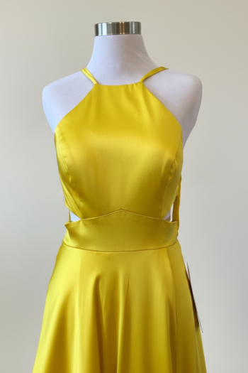Yellow, Gold Formal Dress by Alyce