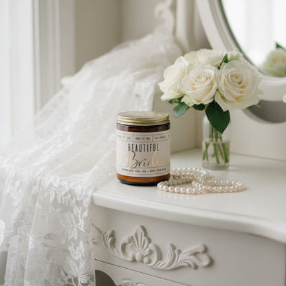 Scented Candle: "Beautiful Bride"