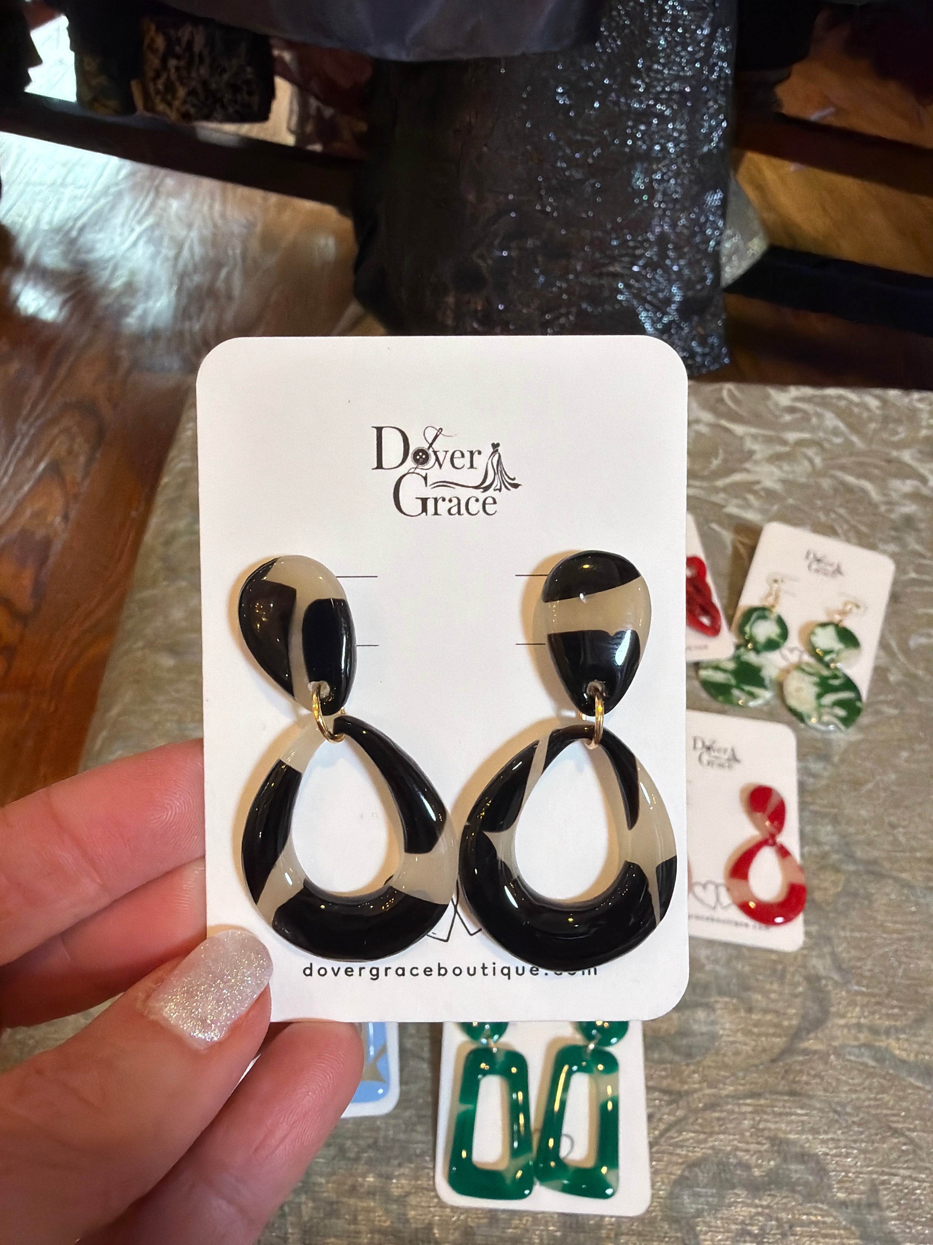 Raven Dangle Earrings