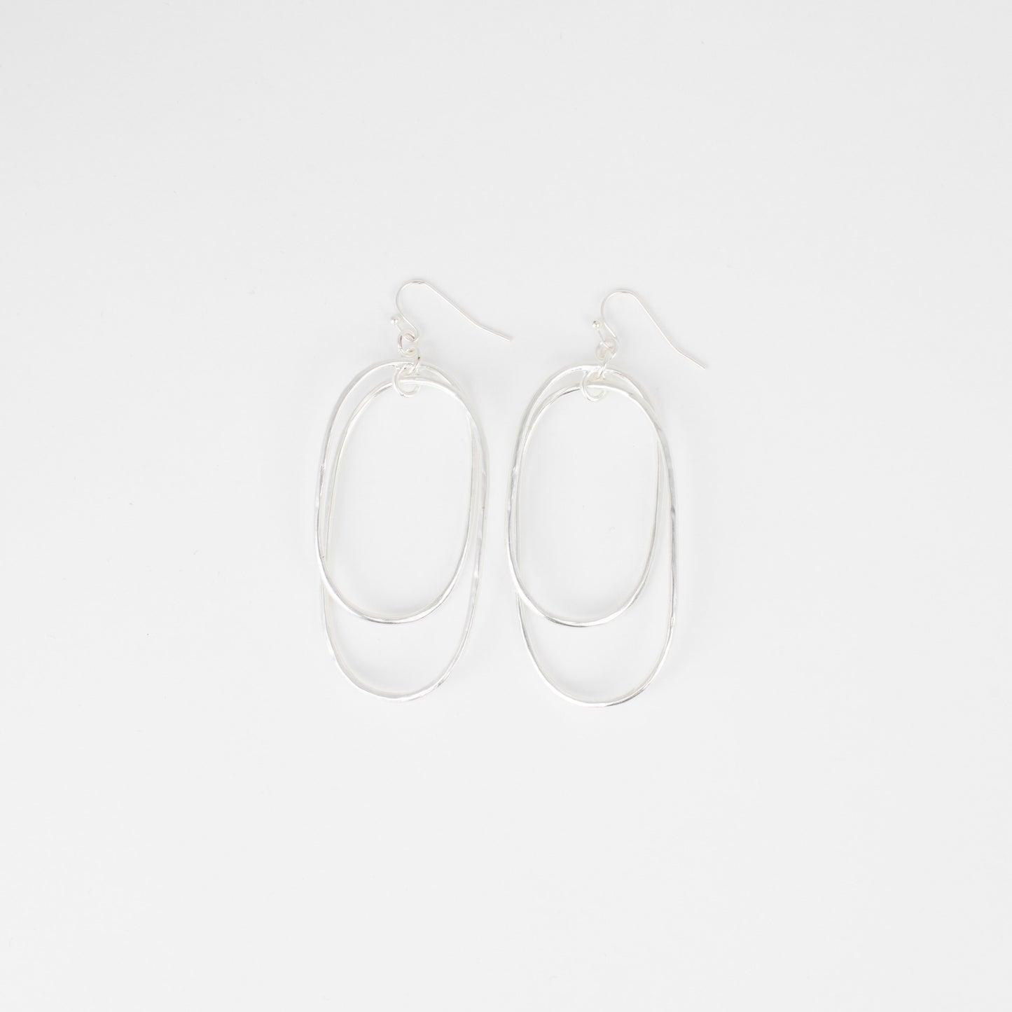 jBloom Eddy Double Oval Hoop Earrings