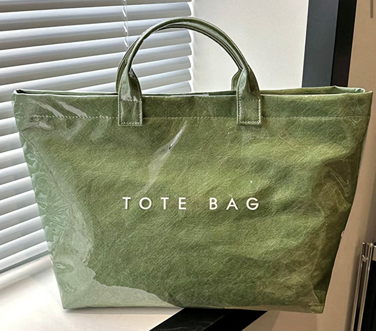 Everyday Tote Bag with Velcro Closure, Several Colors