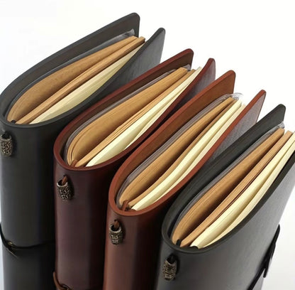 Traveler’s Notebook Journal - Refillable Faux Leather Organizer