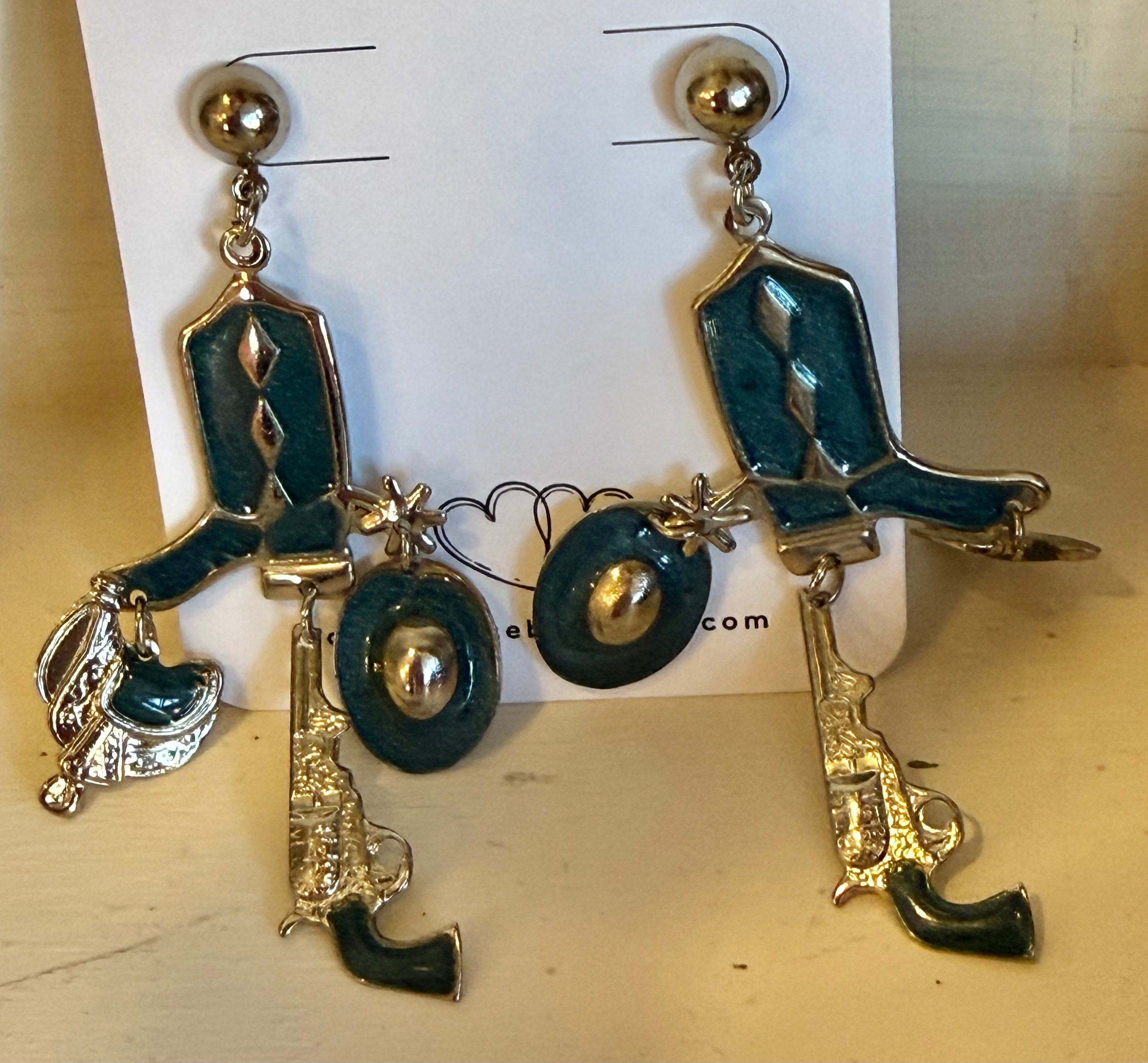 Cowgirl Charm Statement Earrings