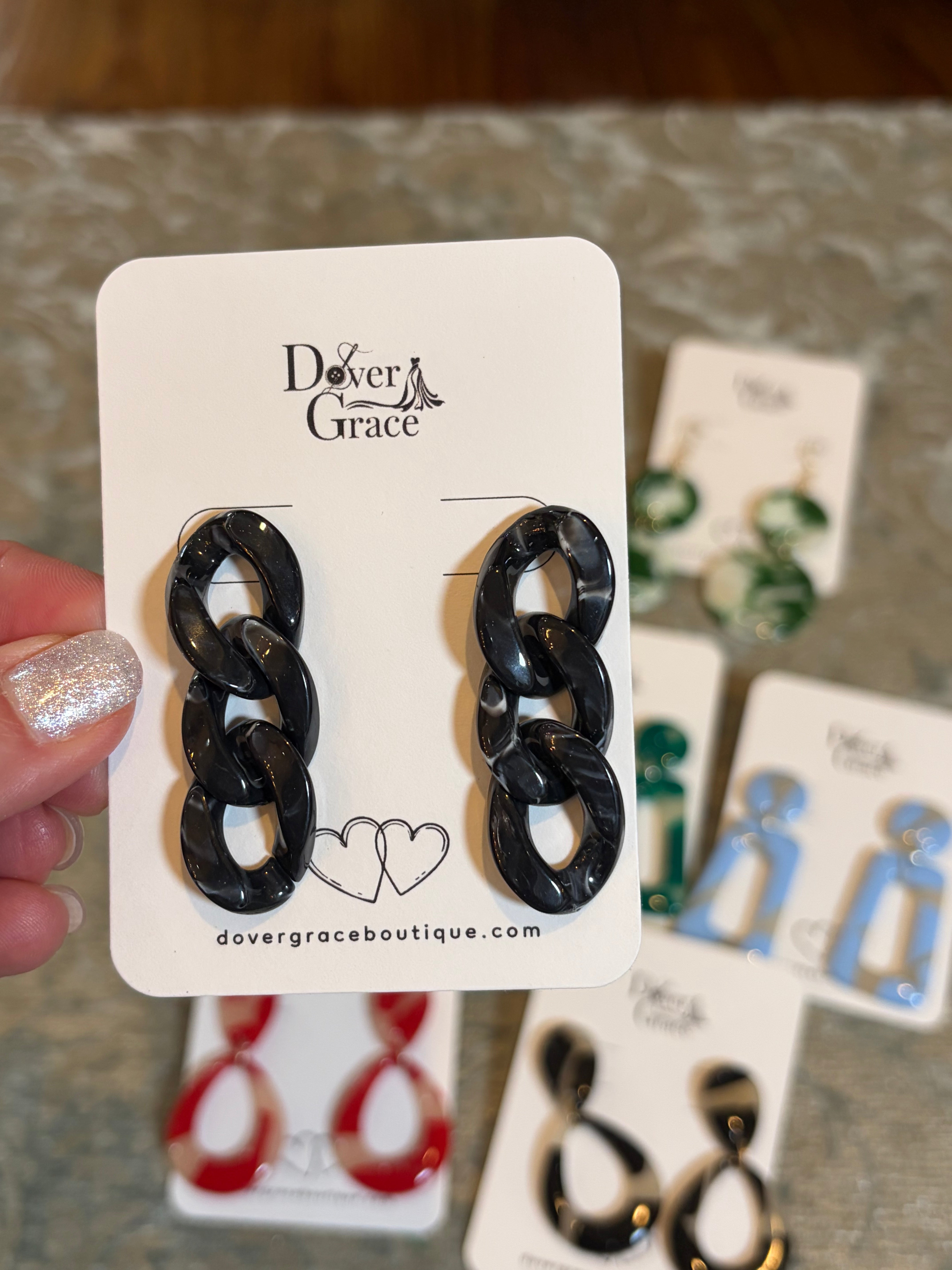 Wendy Chain Earrings
