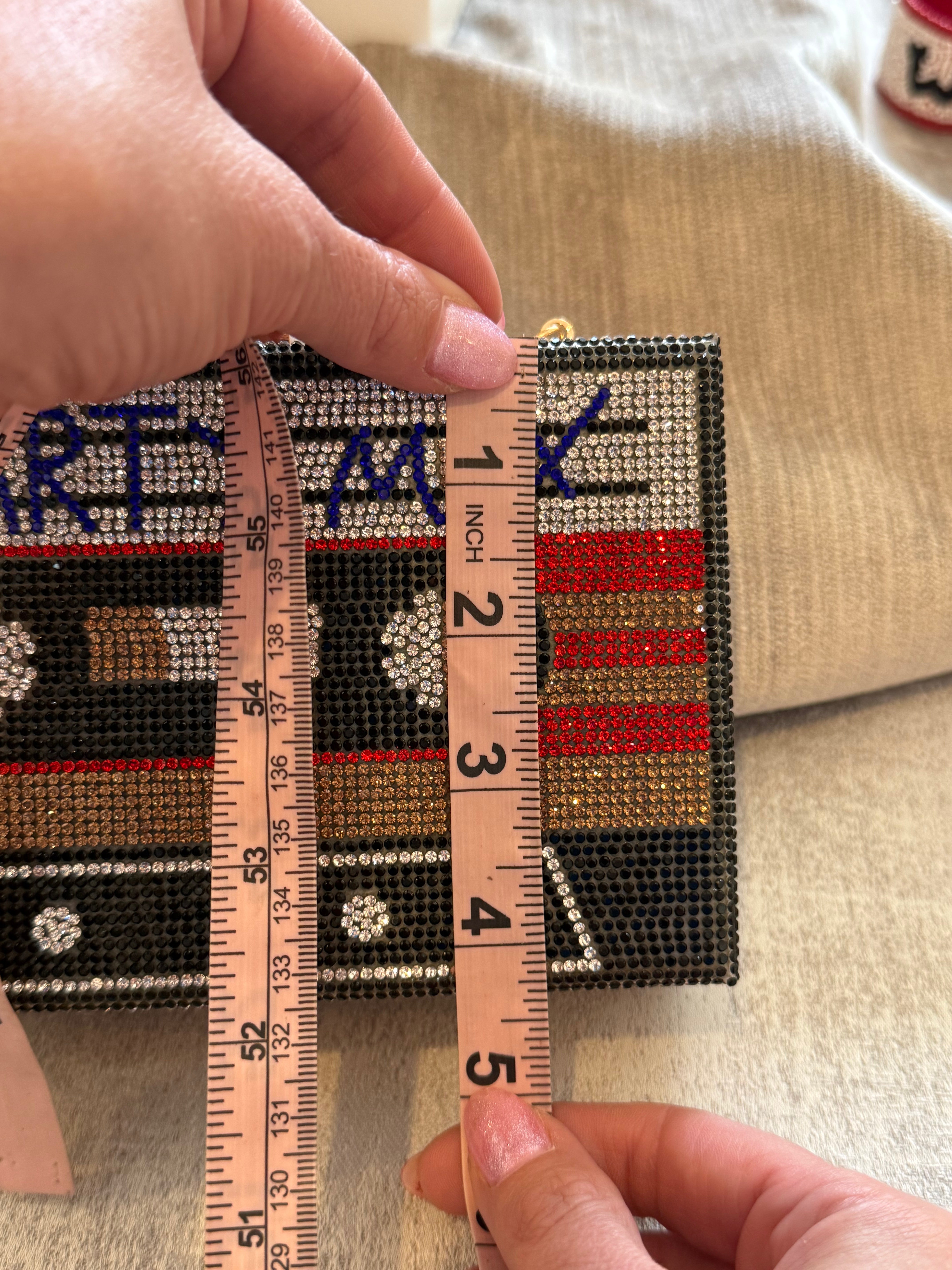 Cassette Tape Clutch - Fun Cassette Colorful Design