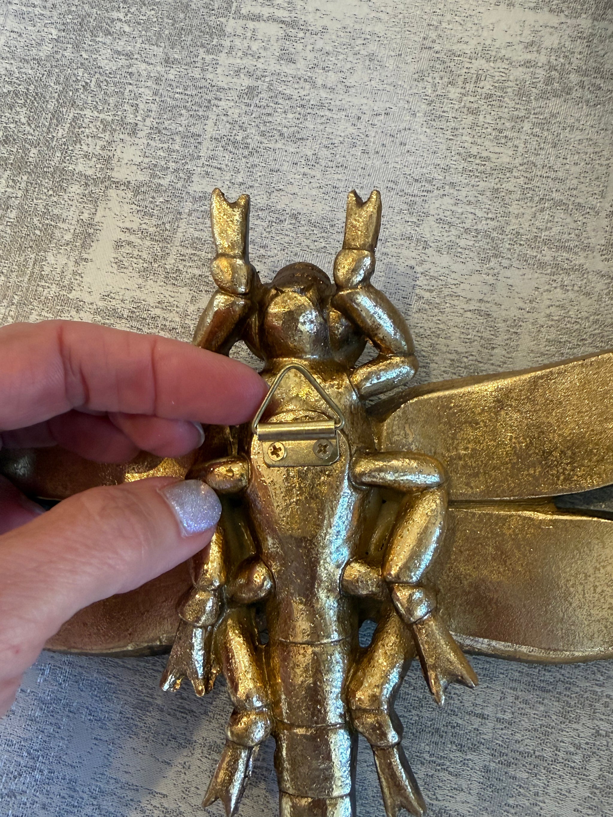 Dragonfly, Resin, Insect Design Wall Mount