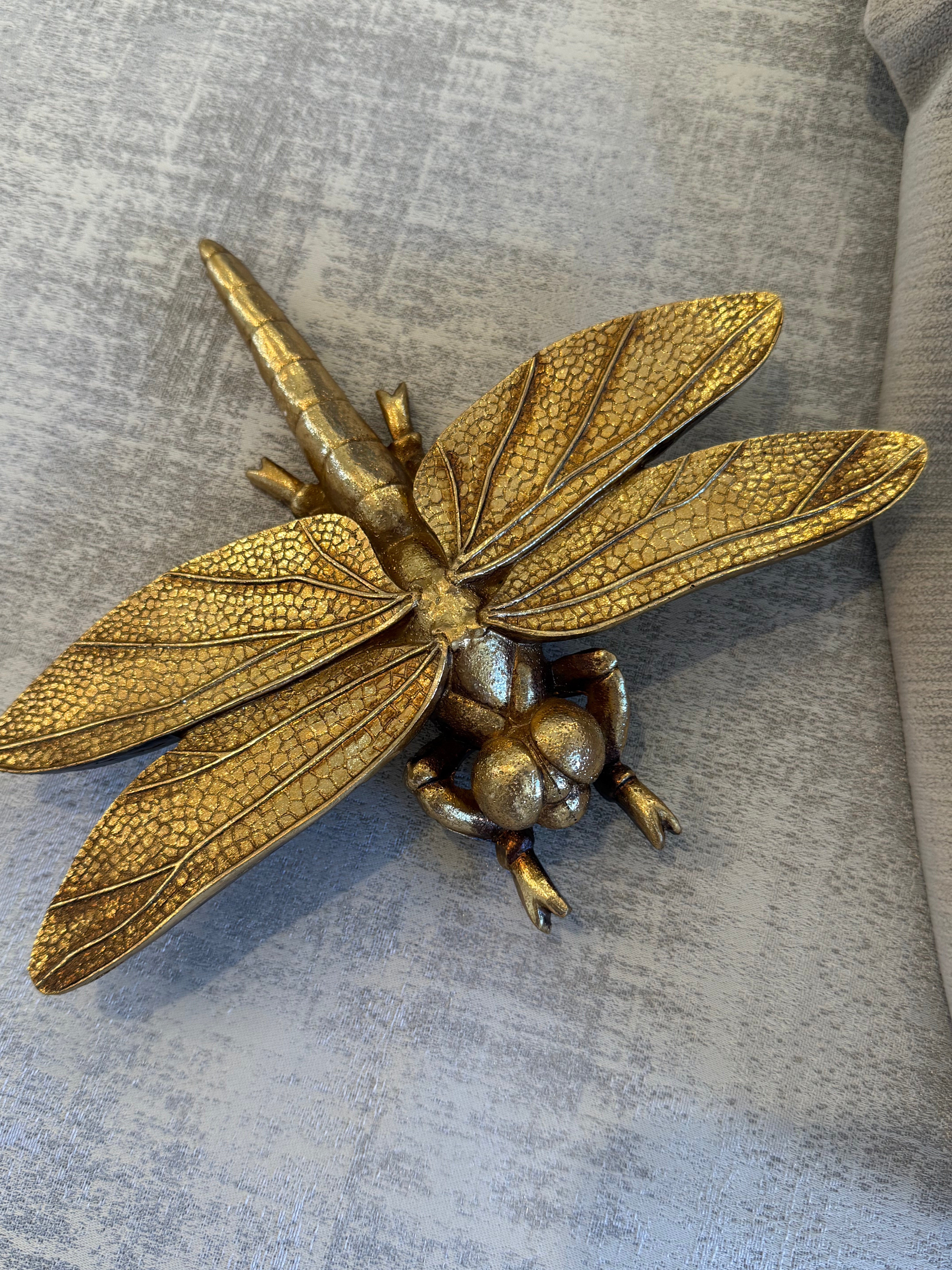 Dragonfly, Resin, Insect Design Wall Mount