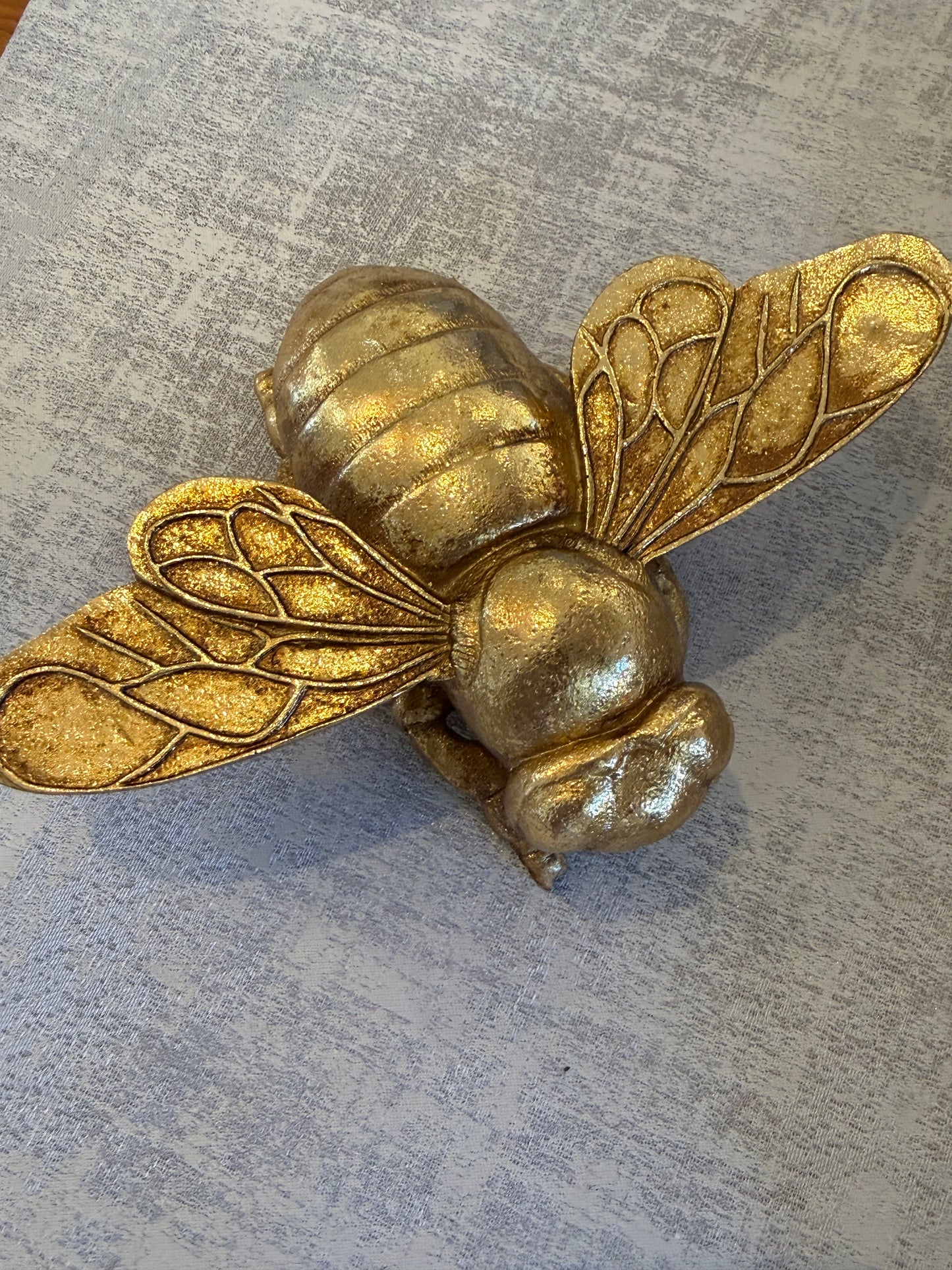 Bee - Large, Resin, Golden