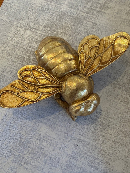 Bee - Large, Resin, Golden