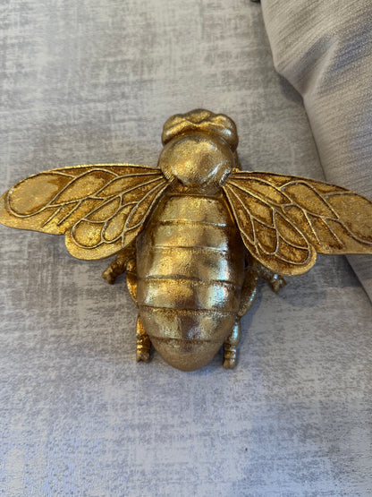 Bee - Large, Resin, Golden