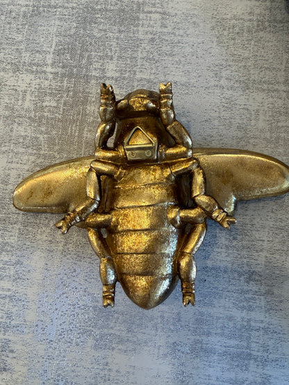 Bee - Large, Resin, Golden