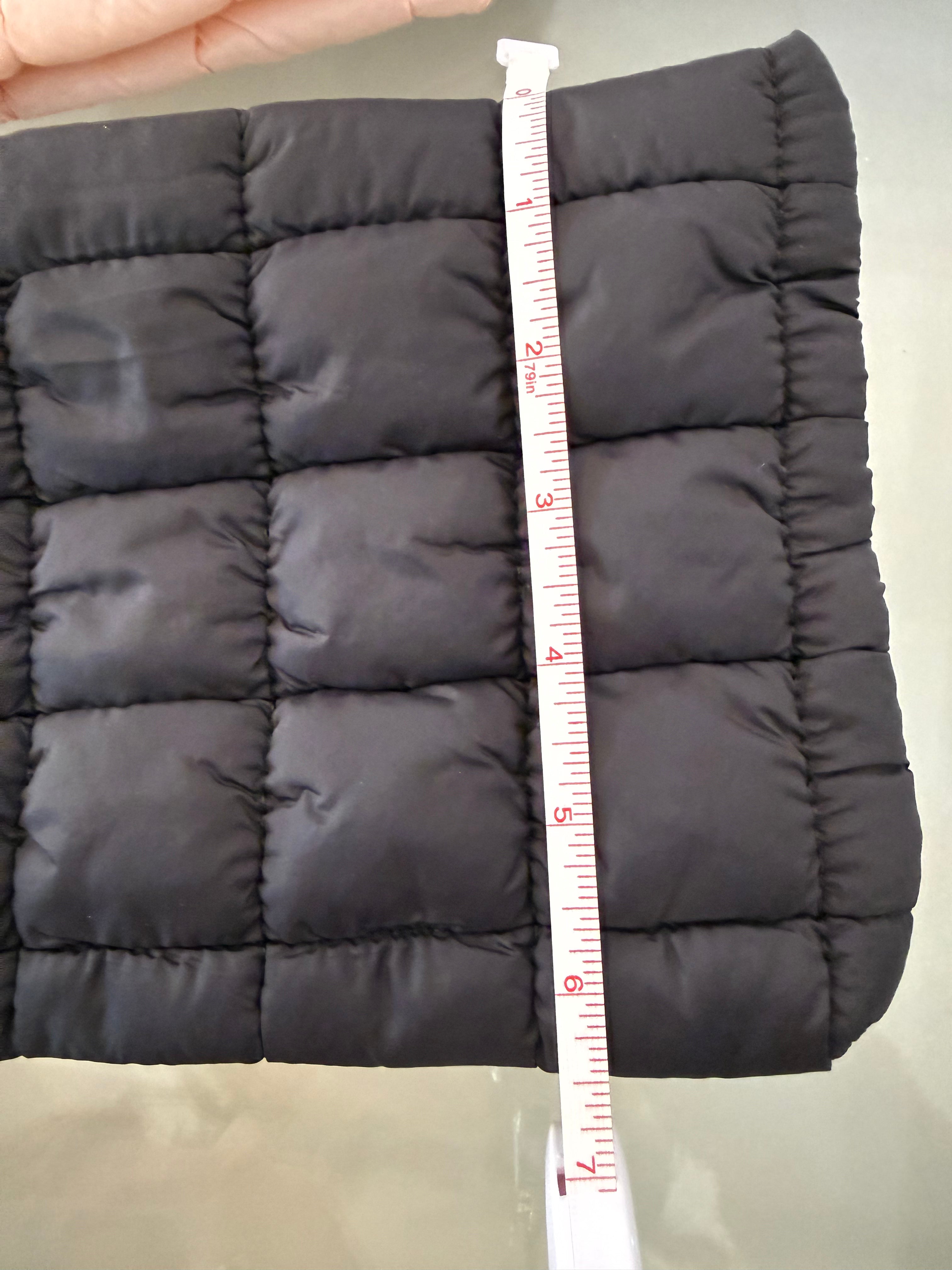 Puffy Clutch/bag; Blush Pink and Black