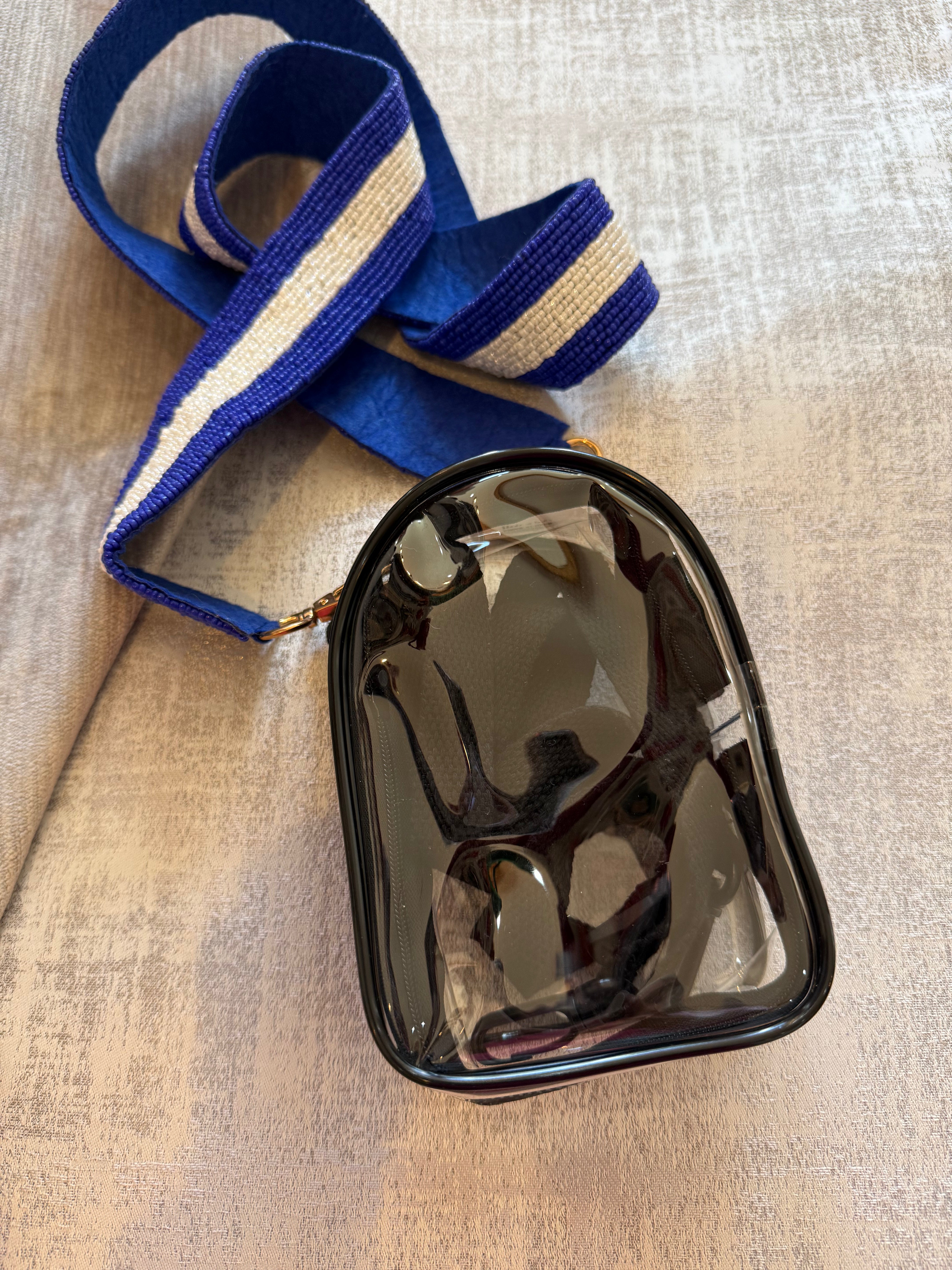 Mini Clear Crossbody Bag | Stadium Approved Mini Backpack with Interchangeable Strap