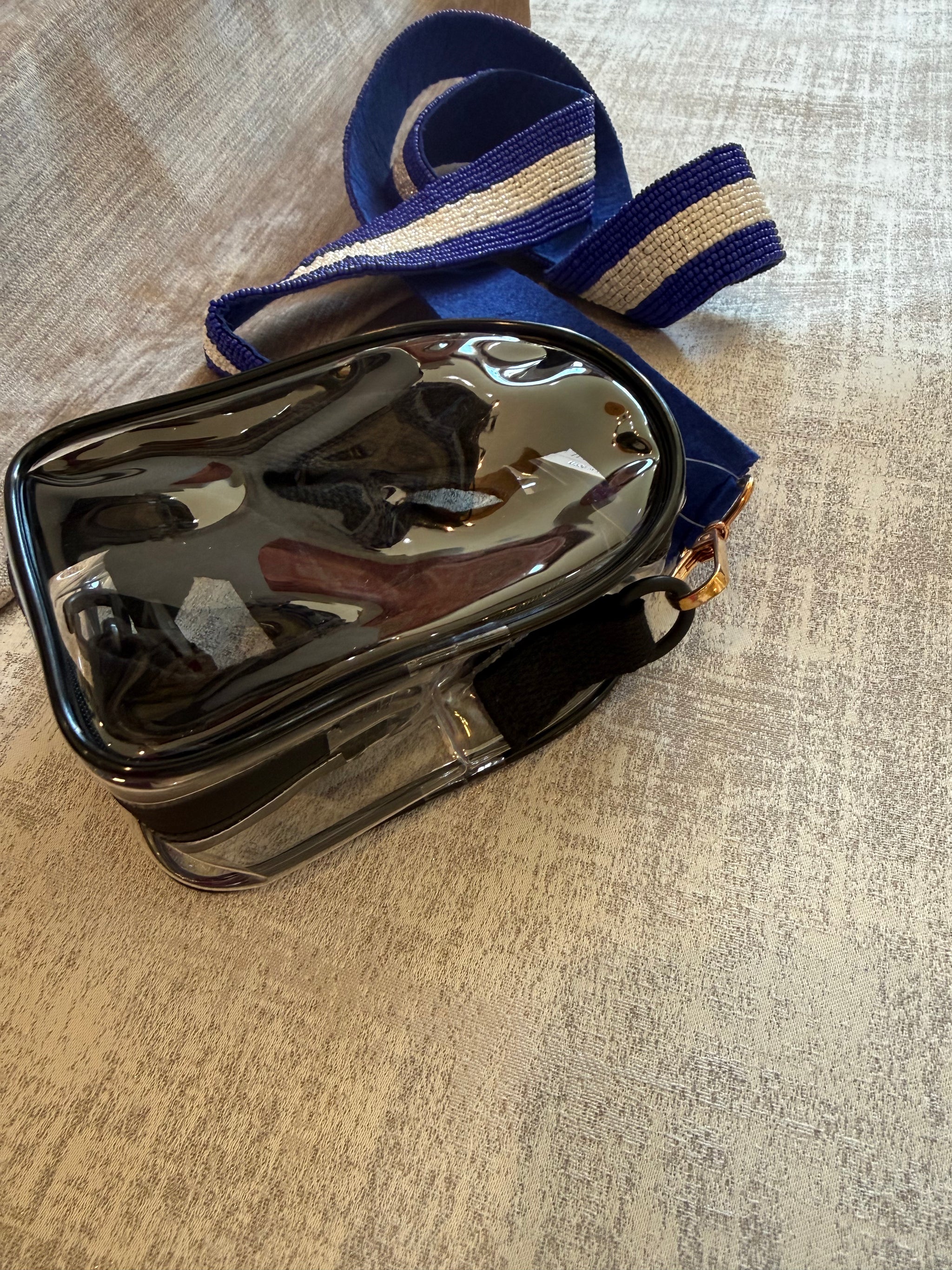 Mini Clear Crossbody Bag | Stadium Approved Mini Backpack with Interchangeable Strap