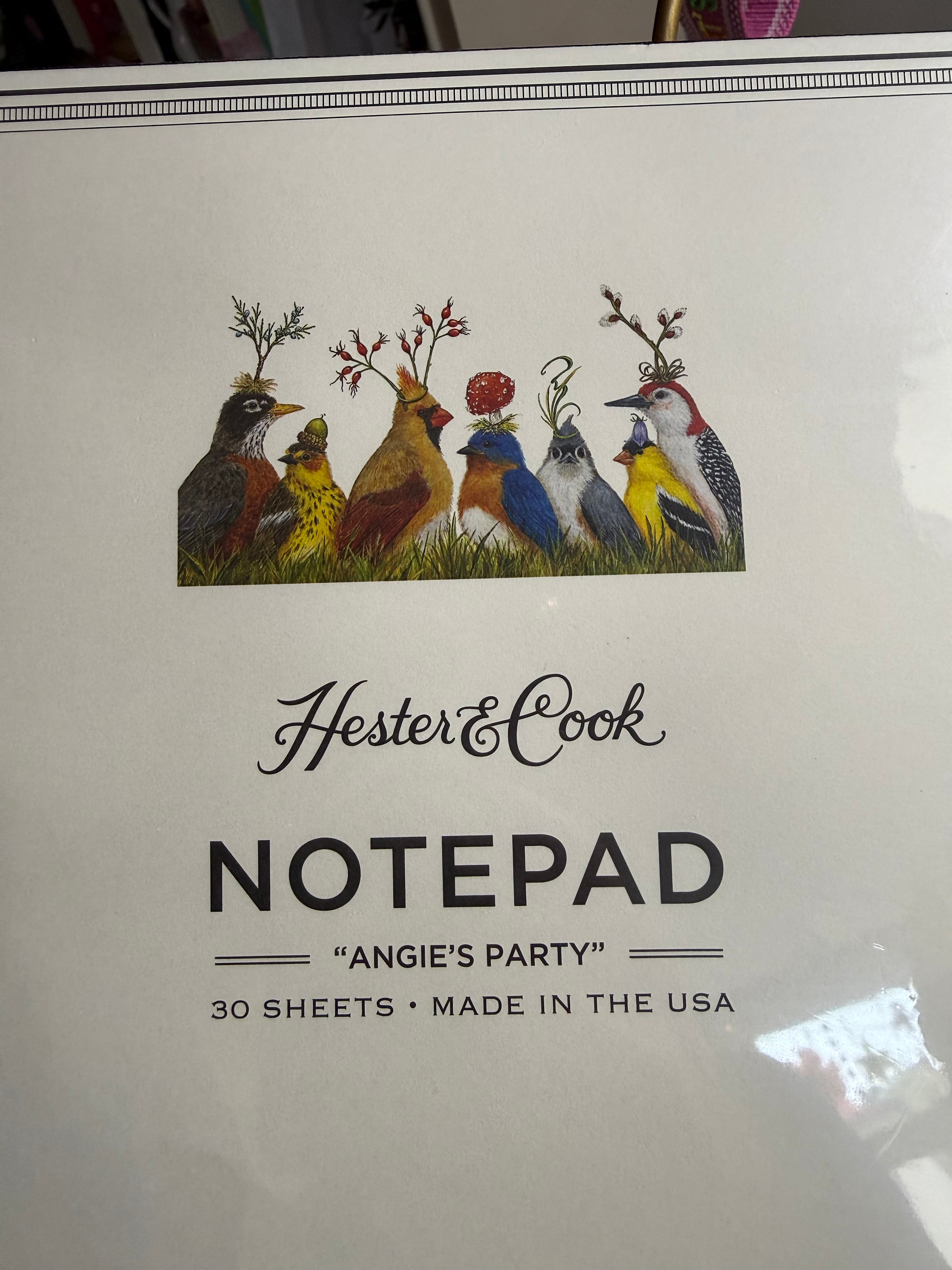Hester & Cook Note Pad