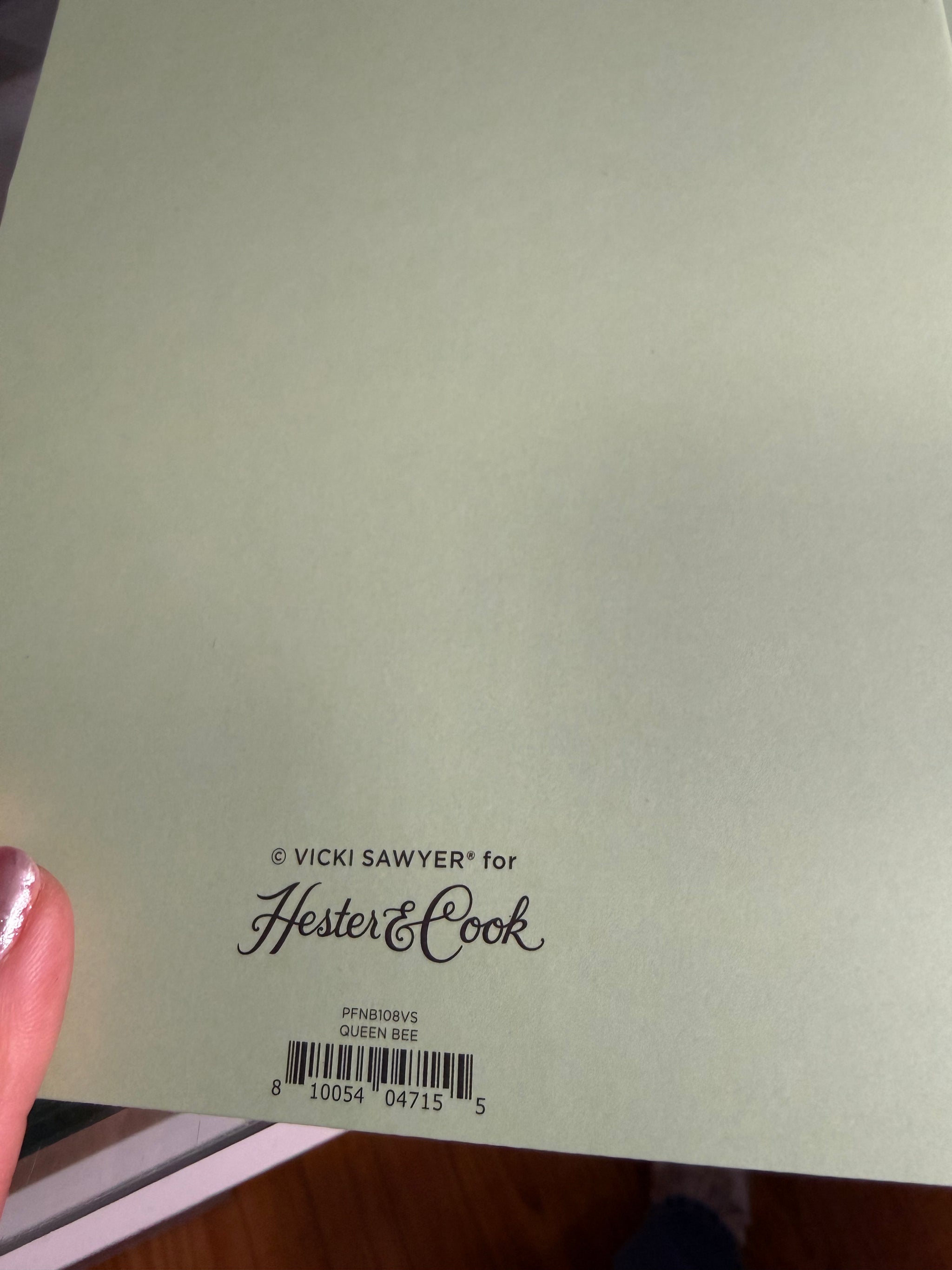 Hester & Cook Queen Bee Notebook