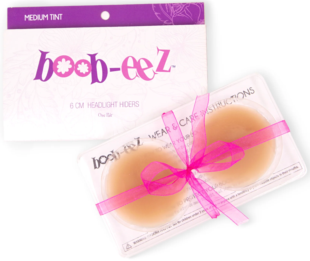 Boob-eez Nipple Covers - 6cm Medium Tint