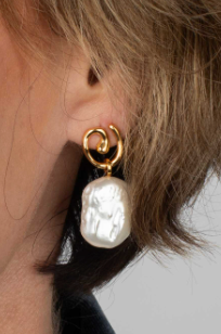 JBloom Carole Earrings - Pearl drop