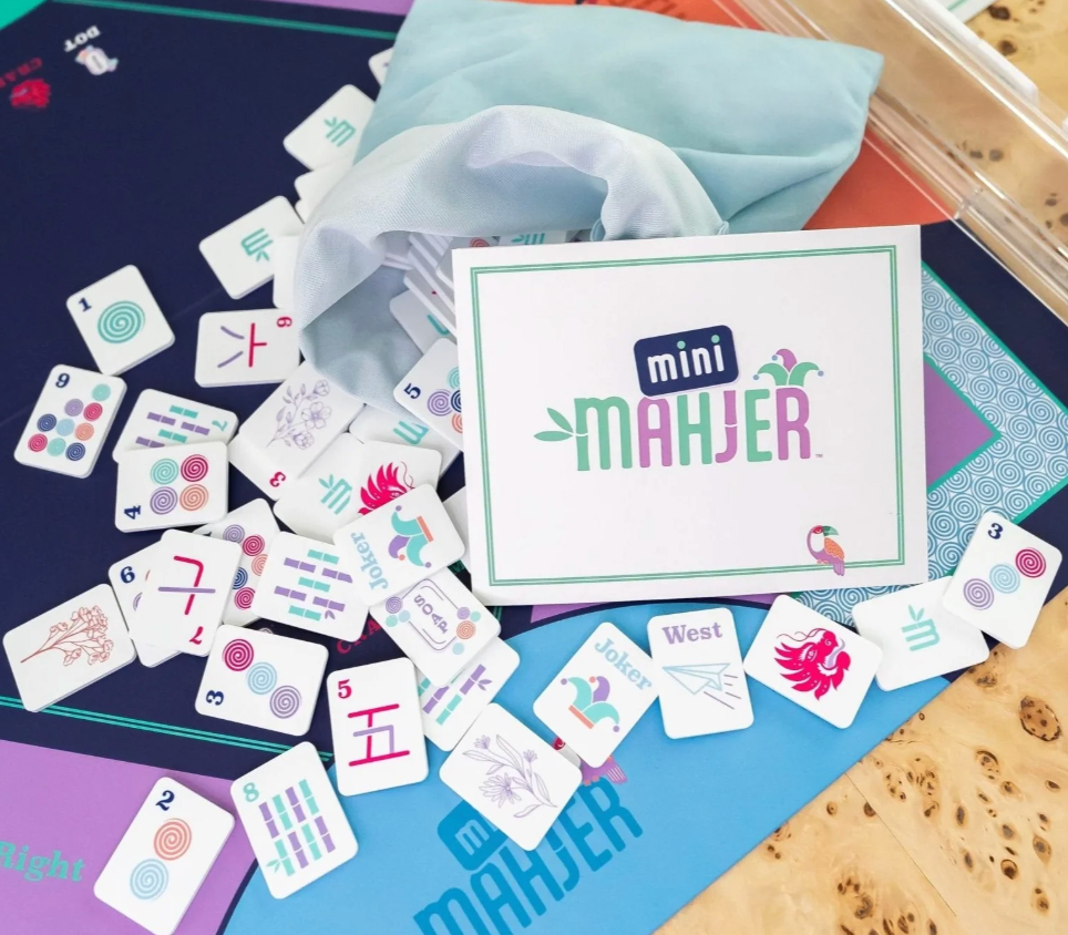 Mini Mahjer: The Complete Game | OG Edition American Mahjong Set for Families