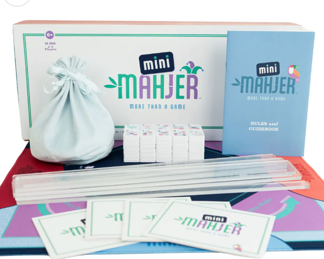Mini Mahjer: The Complete Game | OG Edition American Mahjong Set for Families