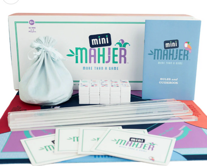 Mini Mahjer: The Complete Game | OG Edition American Mahjong Set for Families