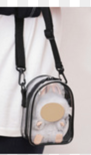 Mini Clear Crossbody Bag | Stadium Approved Mini Backpack with Interchangeable Strap