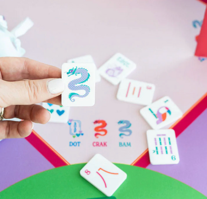 Mini Mahjer: The Complete Game | Rackin’ Rosie Edition American Mahjong Set