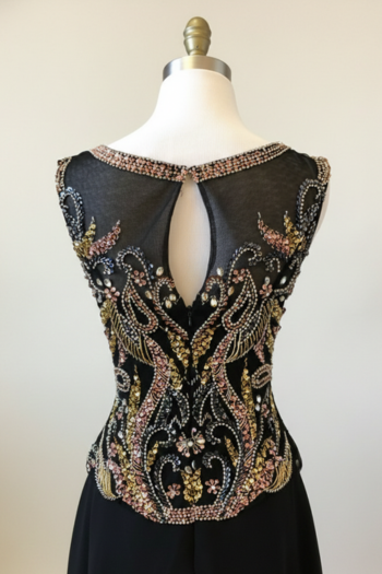 Black and Gold Formal by Alyce