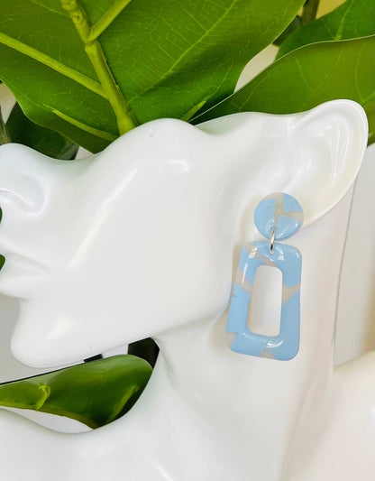 Suzie Light Blue Earrings