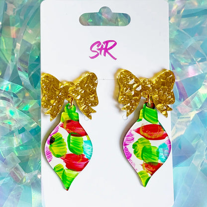 Merry and Bright Ornament - Sandy & Rizzo
