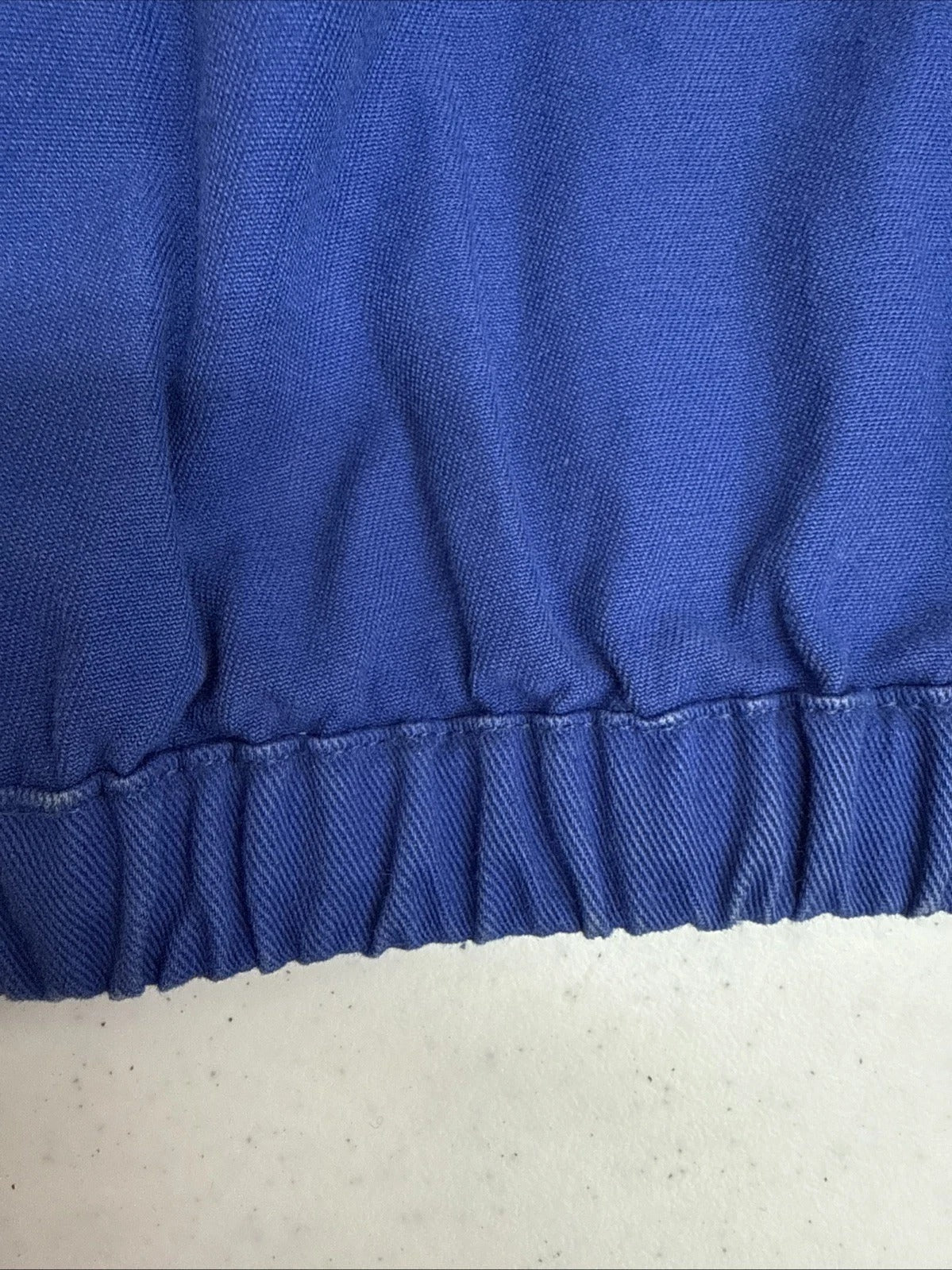 Vintage Polo Ralph Lauren - Blue Cotton Zip Up Jacket