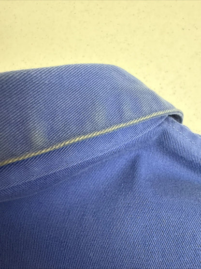 Vintage Polo Ralph Lauren - Blue Cotton Zip Up Jacket