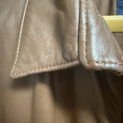 Polo Ralph Lauren - Brown Leather Harrington Jacket
