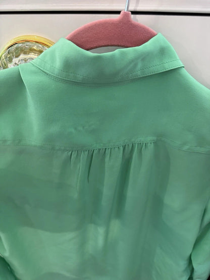 J.Crew Vibrant Green  Blouse