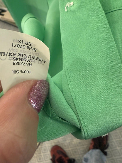 J.Crew Vibrant Green  Blouse