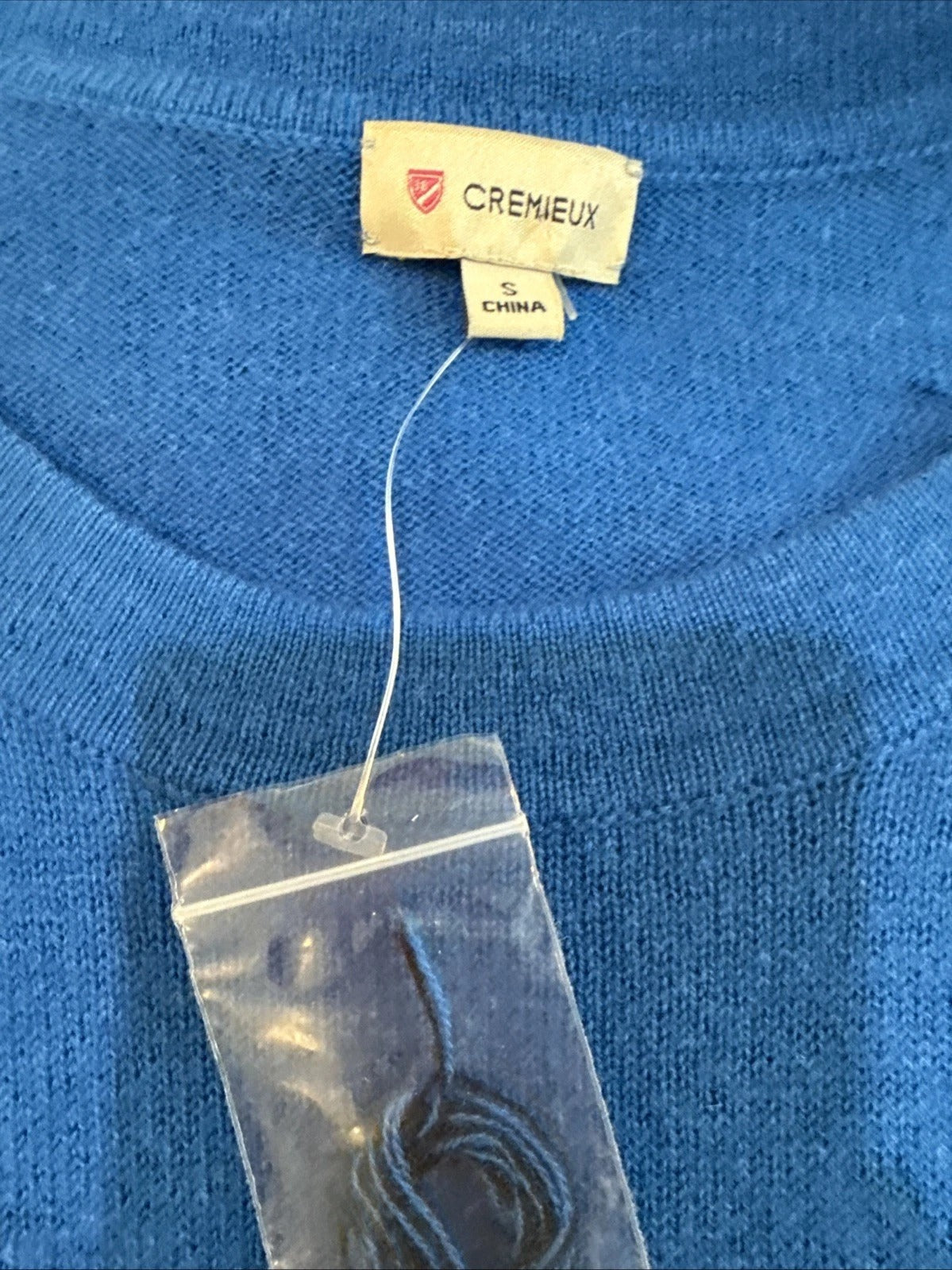 Cremieux - Wool Cashmere Colorblock Knit Shift Dress, Royal Blue + Charcoal Black
