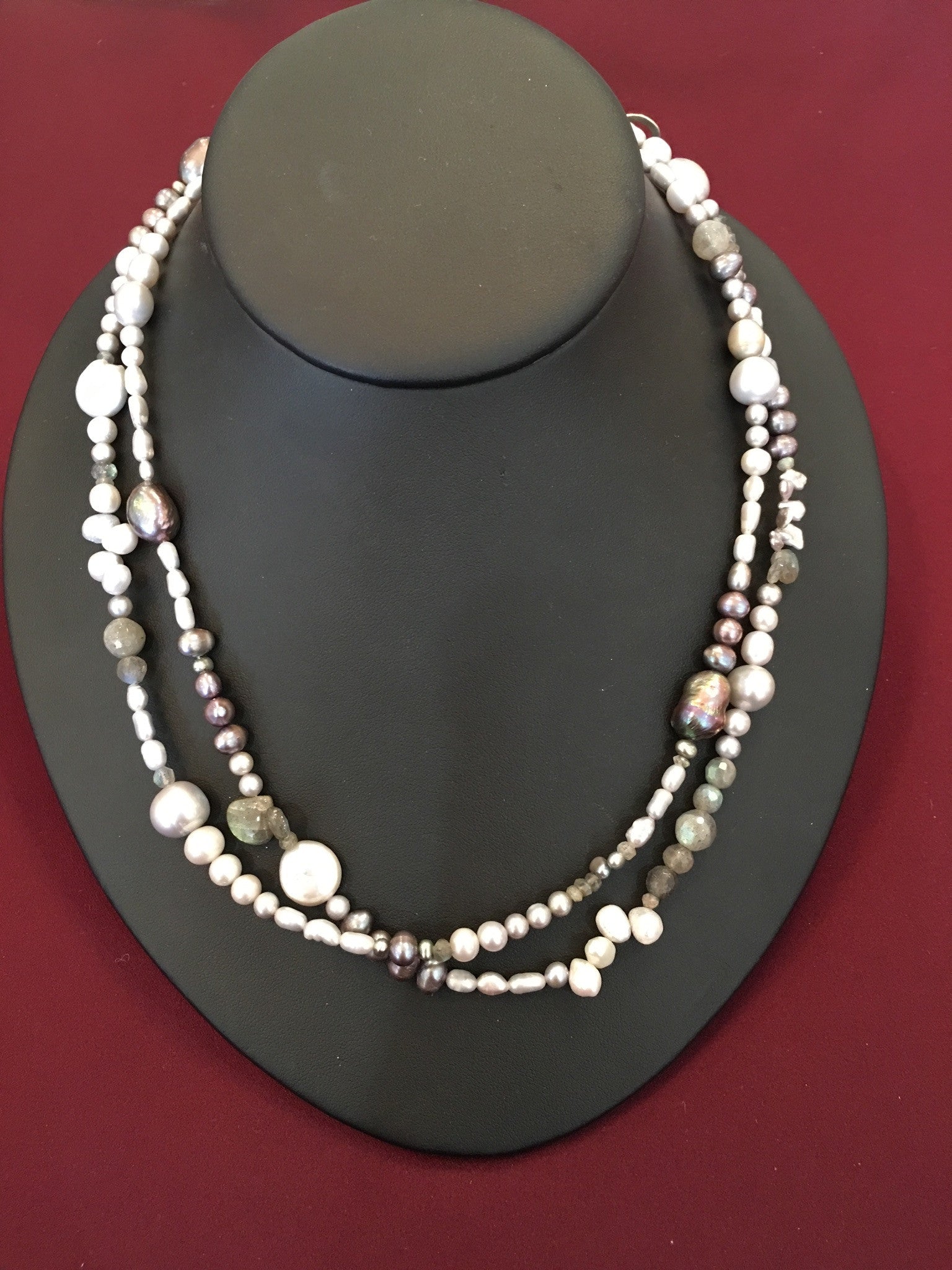 Long Freshwater Pearl Necklace